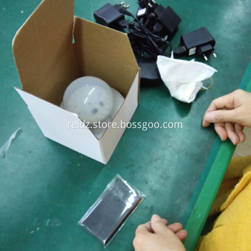 Rechargeable led light circuit